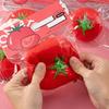 Tomato Squeeze Toy Stress Relief Persimmon Mangosteen Mango Lemon Squeeze Sensory Fidget Toy Slow Rising Stress Ball