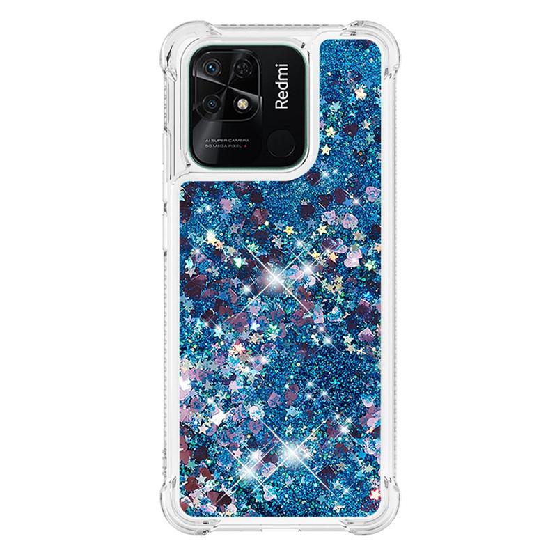 Fundas Redmi 10C Quicksand Case for Xiaomi Redmi 10C Coque Soft Liquid Bling Bling Cover For Xiaomi Redmi 10 C Phone Case Capa