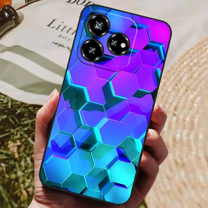 For ZTE Nubia V60 Design Case V60 Vita AXON60 Lite Soft Silicone Back Cover for ZTE Nubia V60 Design Phone Cases TPU Protector
