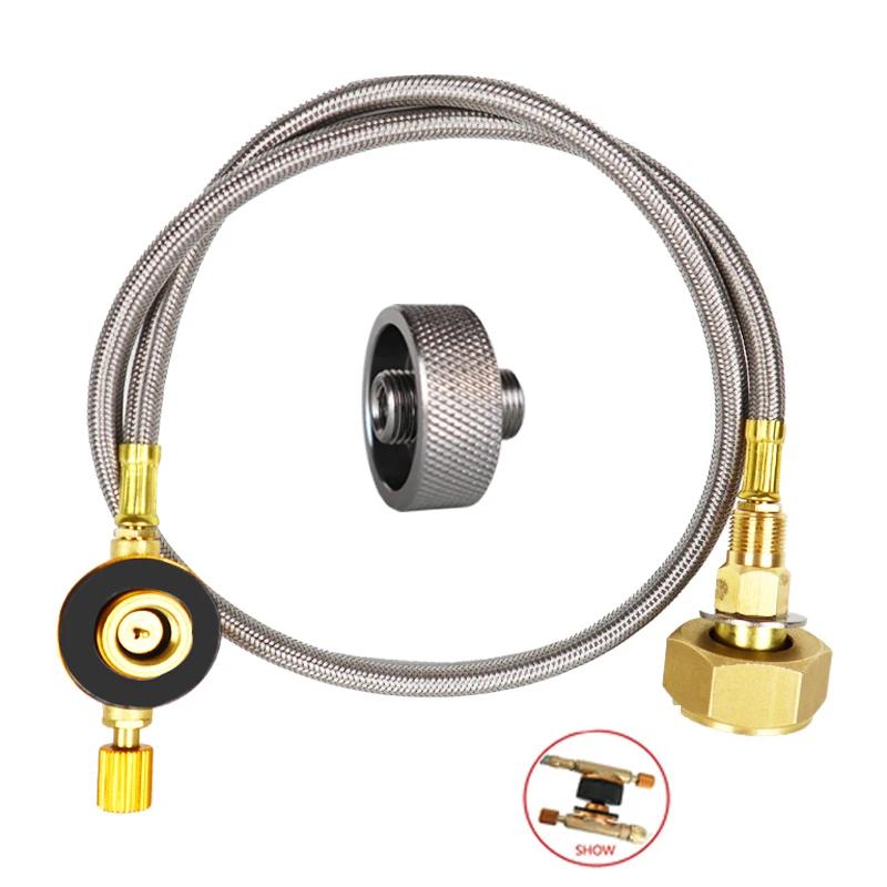Aragaz cu Gaz pentru Camping în Aer Liber Adaptor Reumplere Propan Butelie Plată GPL Adaptor Gaz Butan Accesorii Gaz Camping
