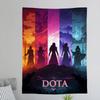 DOTA 2 Character Chart Tapestry Home Decoration hippie bohemian decoration divination Wall Hanging Home Decor