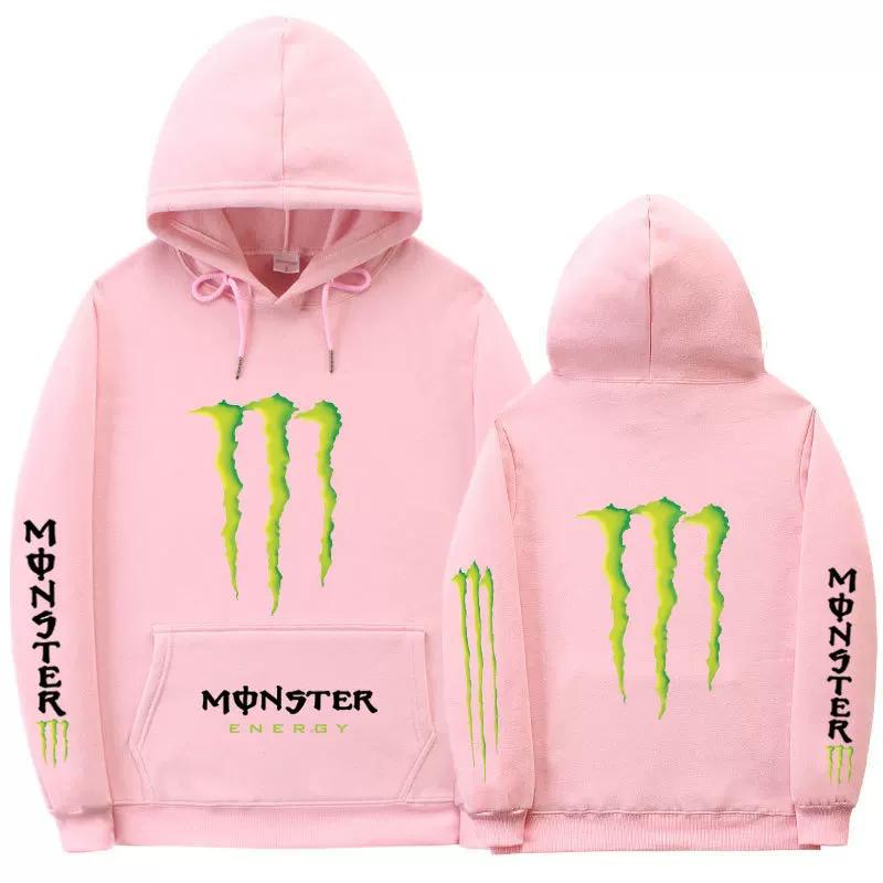 Premium "Monster Claw" Y2K Grafik Unisex Hoodie – Locker geschnittener Langarm-Hip-Hop Pullover für Outdoor-Freizeitkleidung