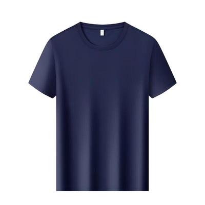 Qiaogrui Men's Dessan Ice Bead Anti-Bacterial Sun Protection Cooling Crewneck T-Shirt