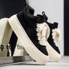 Men's Shoes New Autumn Winter Casual Shoes Fashionable Versatile High-top Comfortable Thick-soled Sneakers