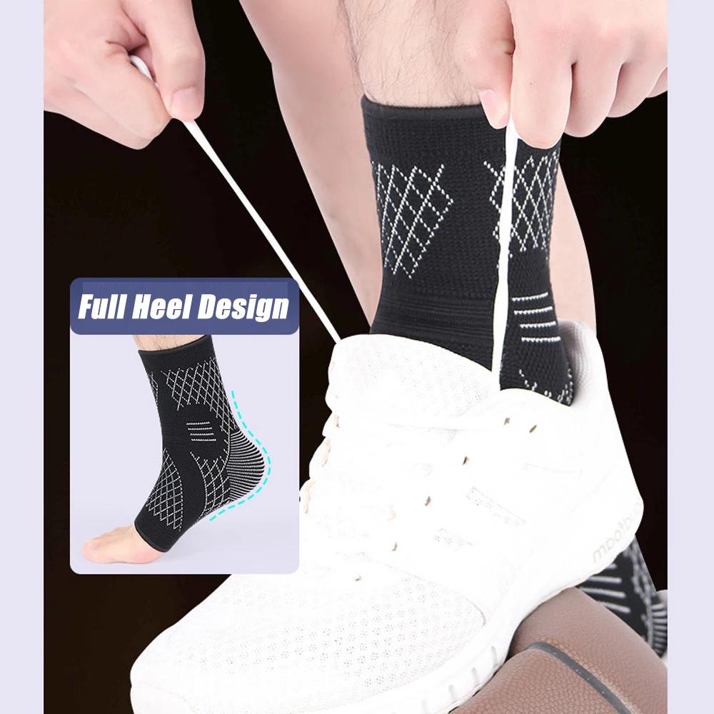 1pc Support Ankle Socks for Ankle Compression Sleeve Women Mens Foot Support Ankle Support Exercise PracticalDesign