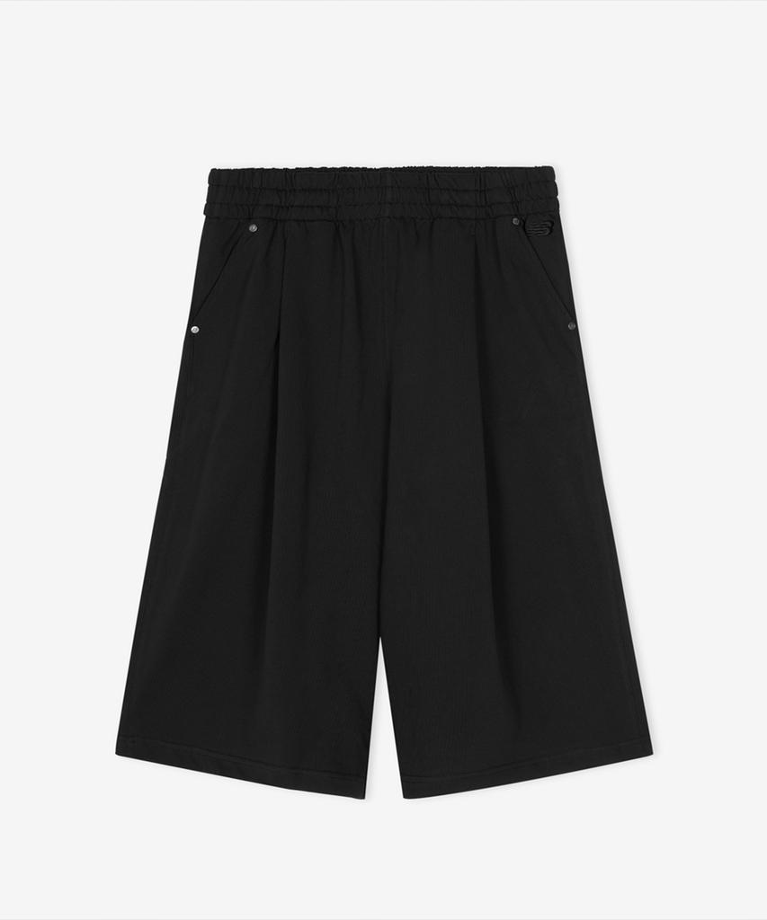 Nyuballanseu Nbnvg31543 / Uni Essential Cropped Shorts (Black)