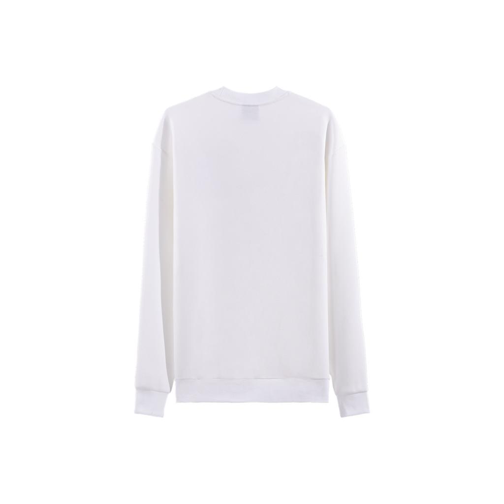 Li-Ning Casual Simple Round Neck Letter Versatile Printed Loose Comfortable Sweatshirt Unisex Sweatshirt AWDVG89-2