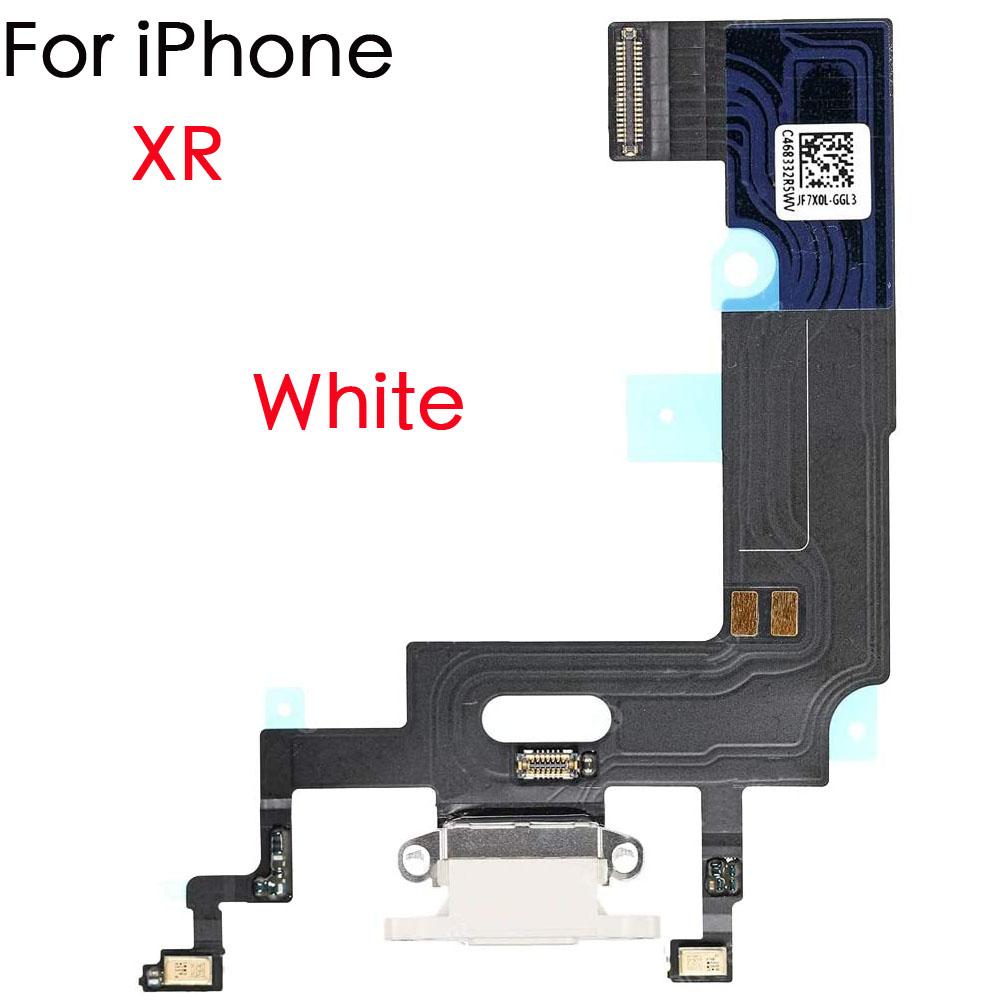 Charging Port Dock Flex Cable For iPhone X XR XS Max USB Charger Connector With Microphone Replacement