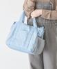 Tote Bag Bag Sax Blue F 2-Piece SetMultifunctional Mother's