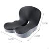 Memory Foam Seat Cushion Back Non Slip Practical Multifunctional Chair Pad Waist