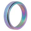 Stahl Spannungsabbau Ring Stilvoller Ersatz Unisex Matt Sensorisches Rotierendes Spielzeug Schmuck Geburtstagsgeschenk
