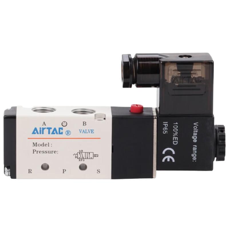 AIRTAC Pneumatic Solenoid Valve CN plug (adapter included)