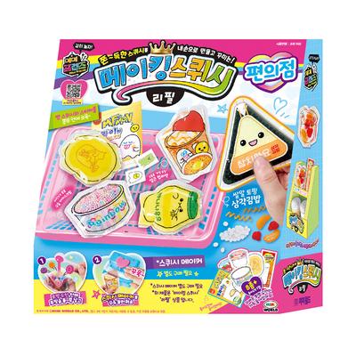 [Mimi World Official] Výroba squishy Refill #Convenience Store, populárnych kórejských hračiek