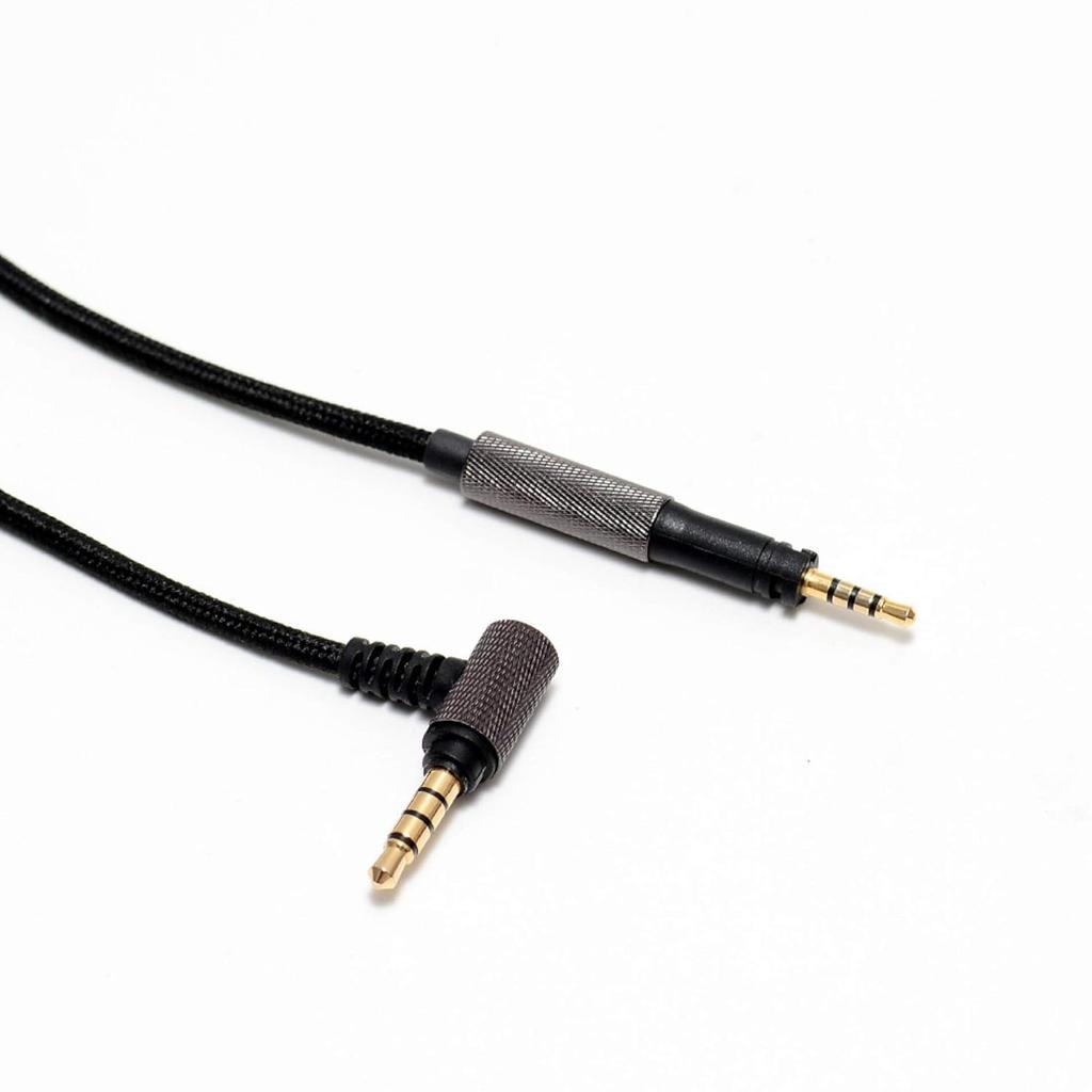 Replacement Audio Cable Line 1.5m for Sennheiser Momentum 2 1.0 2.0 3.0 HD 4.40 BT HD4.50 HD4.30i Hd 400s 3.5 To 2.5mm Headphones Cable Wire with Mic