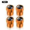 CSC1 4Pcs Metal Car Wheel Tire Air Valve Caps Stem Covers For Mercedes Benz B/C/E/S Class A Class C200L GLC GLE CLA Car accessories