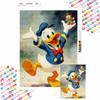 Donald Duck Diamond Painting Full Diamond Art Kit Handmade Diy Home Decoration Gift