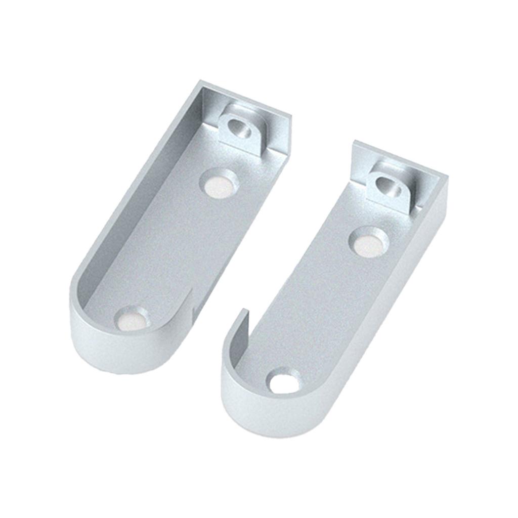 Sturdy Zinc Alloy Clothes Rod Holders Convenient for Secure Hanging In Closets and Dressing Room Decoration Solution