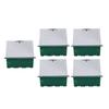 Plant Starter Tray 6 Cells Breathable Visible Reusable Heightened Plant Germination Tray for Gardening