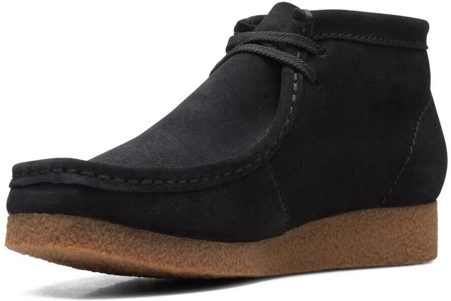 Ботинки Clarks Shacre Boot черный велюр