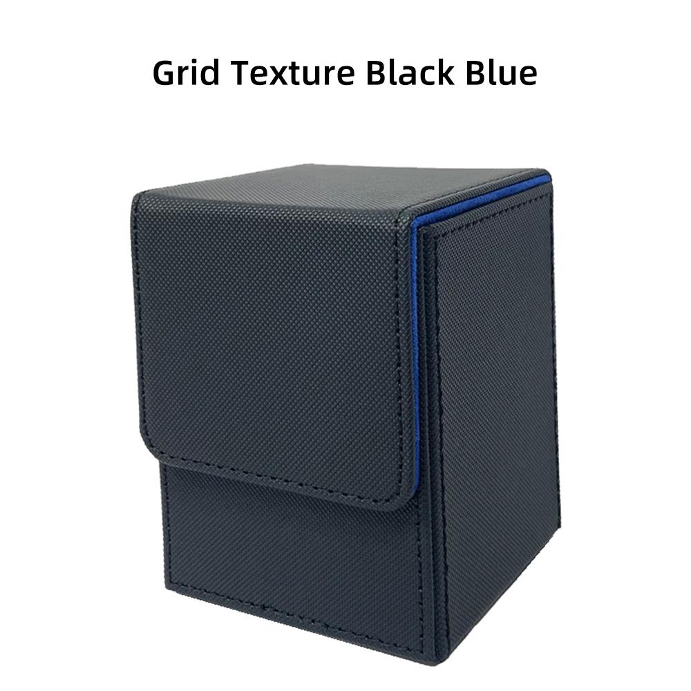Torson High Quality PU Leather Trading Card Storage Box Hot Sale Hand Sewn TCG/CCG/LCG Game Deck Boxes for Card Deck Storage