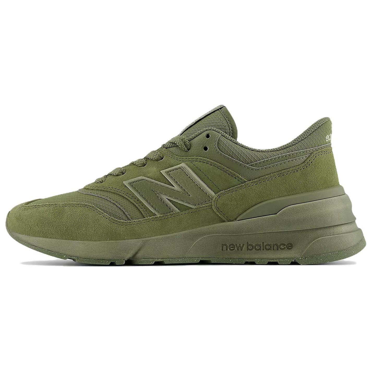 

New Balance 997 Бежевые Кроссовки Кроссовки U997RMF 42 оливковое зеленый