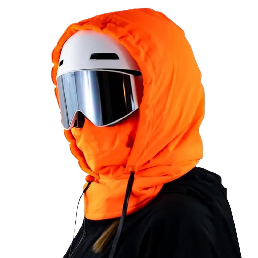 Waterproof Fleece Lined Hood Fleece Breathable Windproof Waterproof Warm Headwear Winter Hood Hat For Cycling Dust Outdoor Work