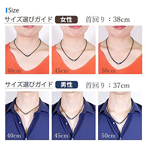 BANDEL Cross Necklace (Black and White) 45cm Strap, 2.0mm Thickness, 2017 Model