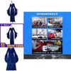 Retro Court Ball Trumpet Sleeve Dress Role Playing Queen Halloween Costume For Adults And Teens