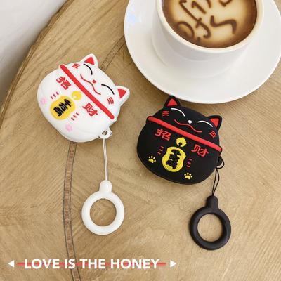 Funda de silicona con dibujos animados para auriculares Samsung Galaxy Buds 2 Pro, carcasa en vivo para Galaxy Buds2 Pro, protección completa con correa