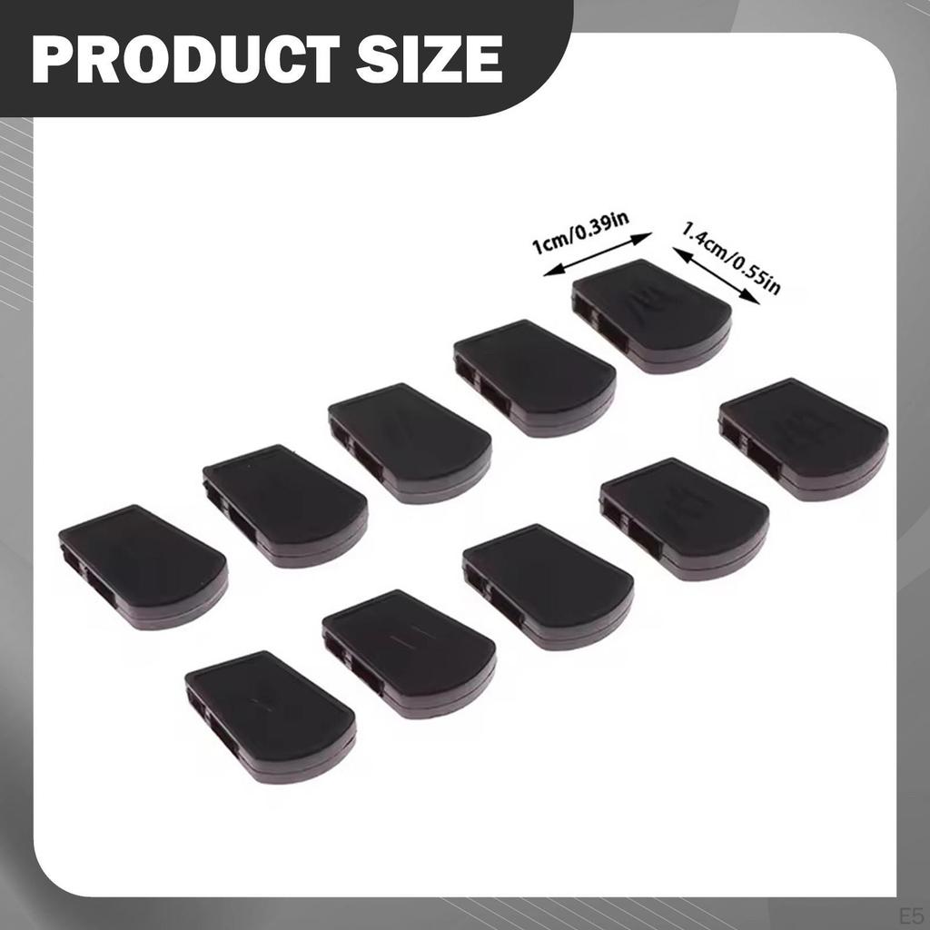 10 kusů gumových kláves pro digitální piano, robustní, lehké, pro údržbu a opravy, pro PX330 PX750