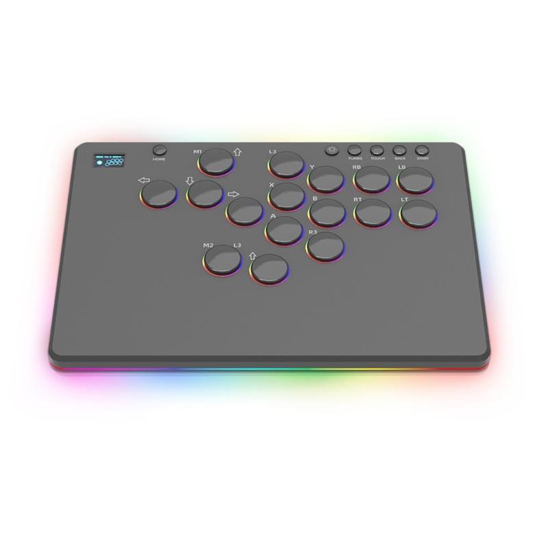 Travel Friendly Multiple Platform Fight Stick Suitable For PC Durability Metal Frame Precise Controls Ergonomic Design