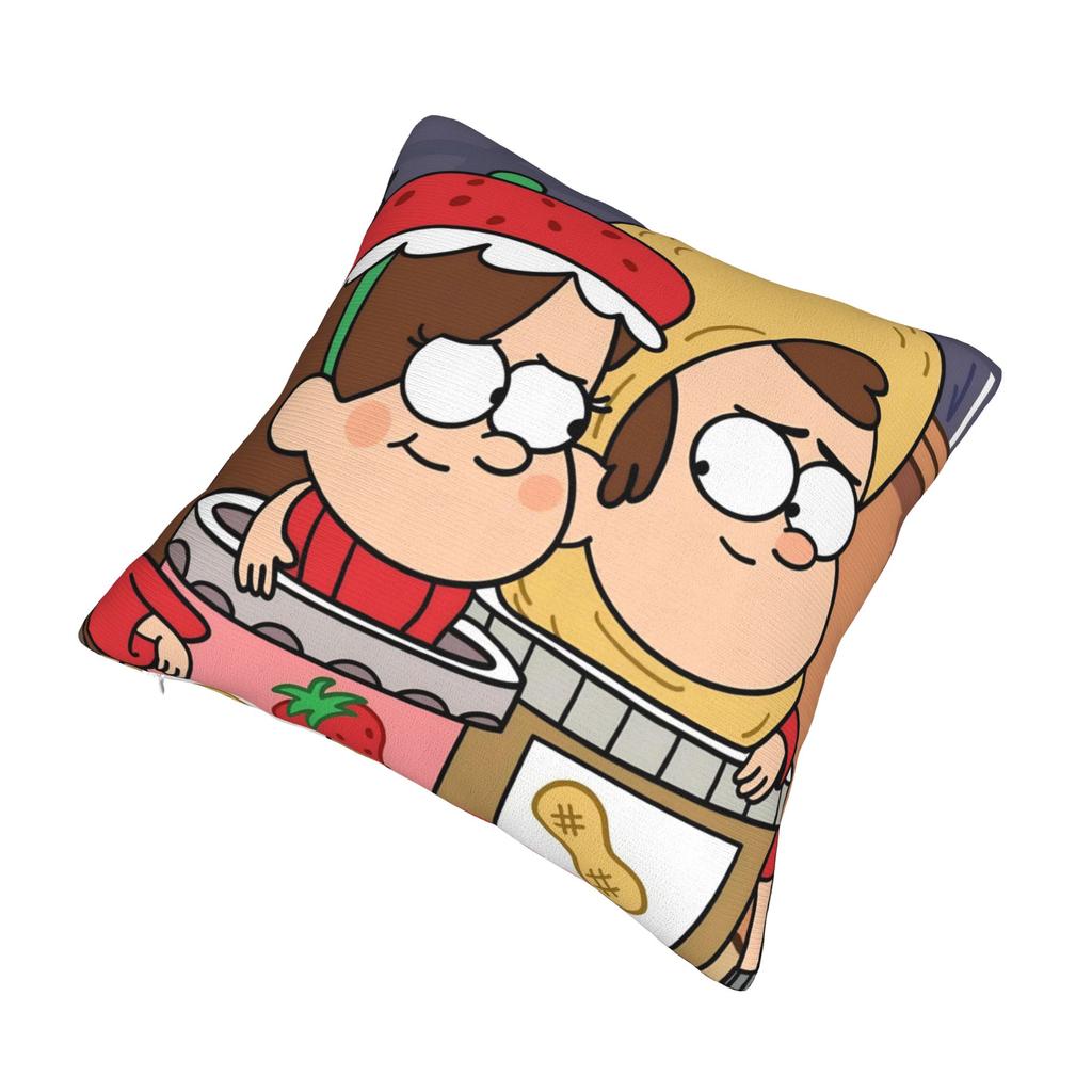 G-Gravity Falls Pillowcase Stuff Soft Cushion Cover Decor  Throw Pillow Case Cover Home Multi-Size