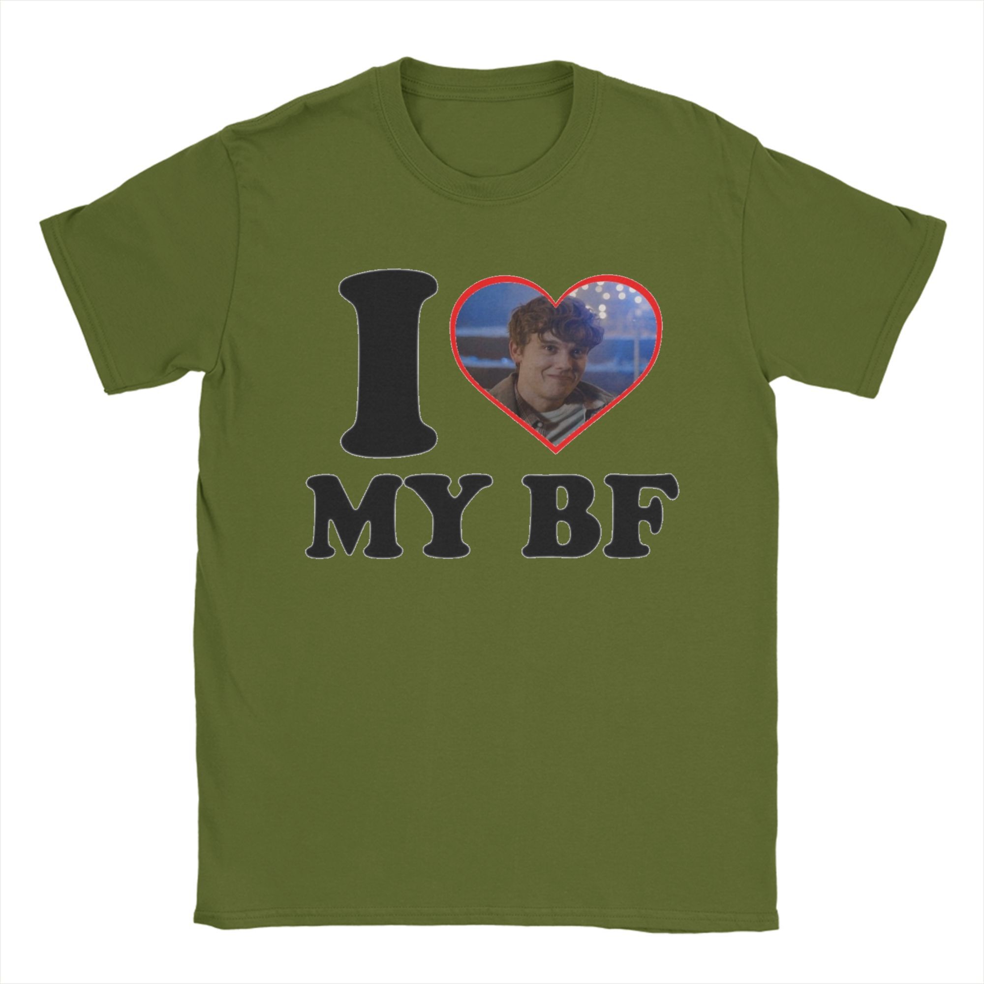

Fashion I Love My BF Tyler Galpin T Shirt For Unisex Cotton Tee Shirt Short Sleeve Clothing 4XL