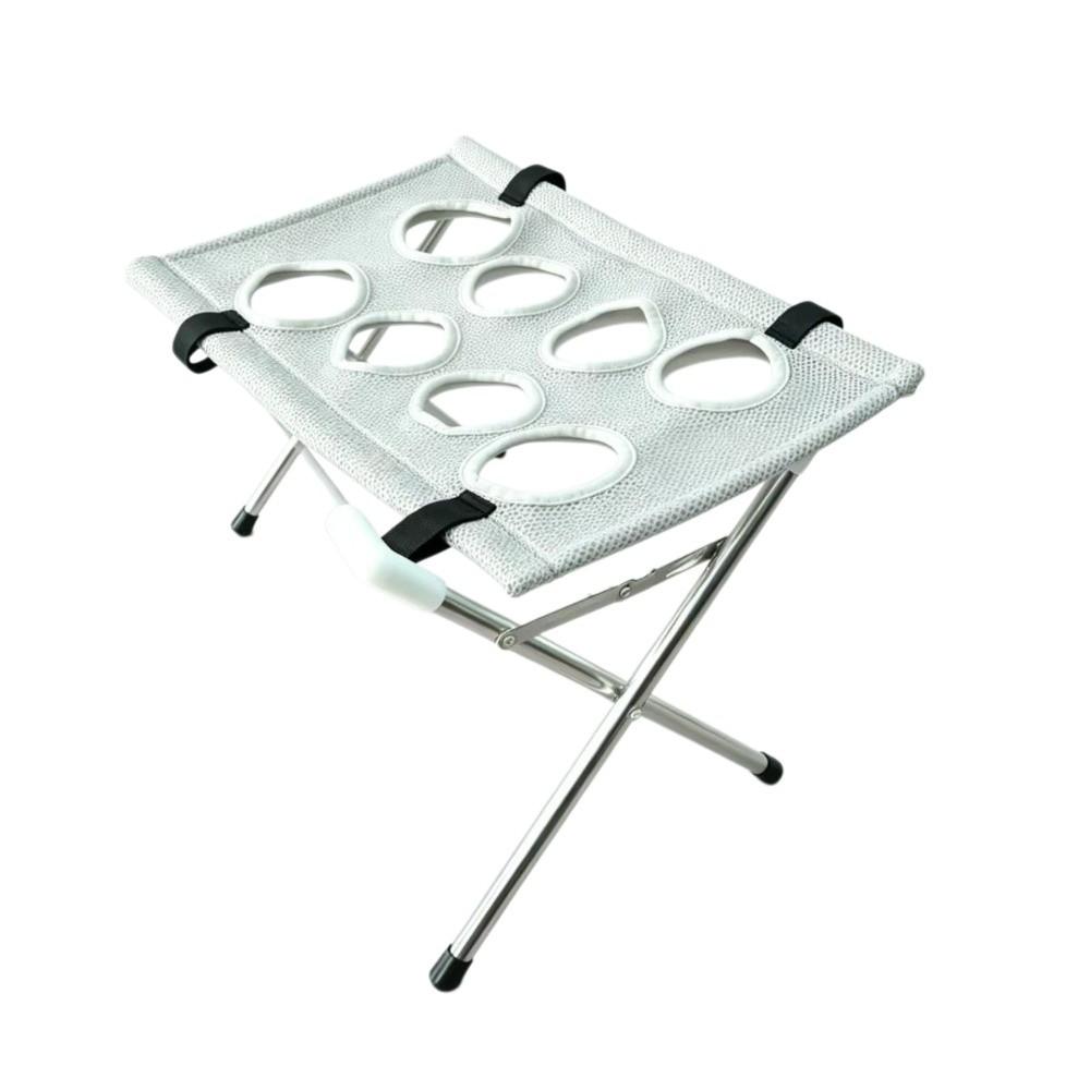Foldable Pet Bathing Stand Non-Slip Pet Washing Rack Rust-proof Pet Grooming Table  Hair Brushing