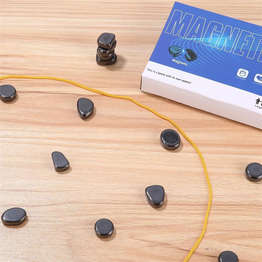 Spill, Magnetisk brettspill, Morsomt bordmagnetspill, Familiespill for barn og voksne