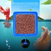 Food Tray Feeder With Suction Cup Food Feeding Ring Floating Station Buoyancy Circle Fish Feeder