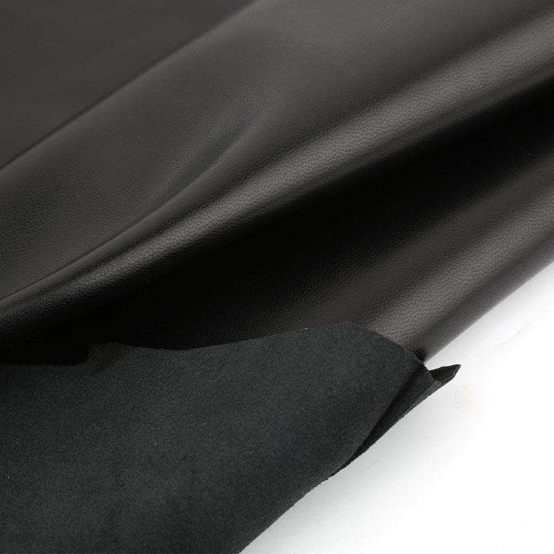 0.6mm Black Top Layer Sheepskin, Ultra-thin Clothing, Genuine Leather Fabric, Leather Clothing, Leather Repair, Leather Material