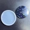 Holographic Resin Molds Silicone,Resin Coaster Molds Round Coaster Molds for Resin Casting,Epoxy Resin Mold for Cups Mat