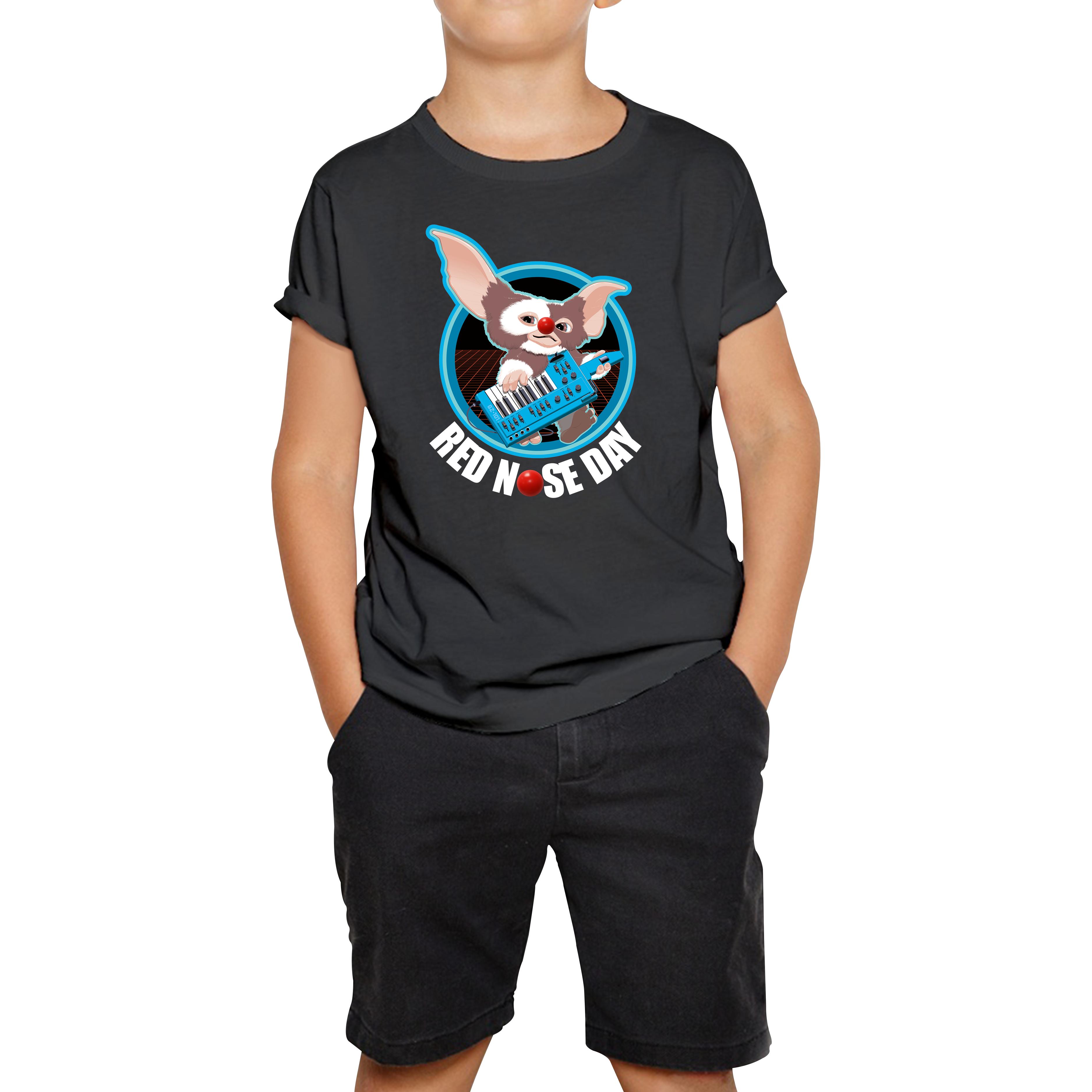 

Gremlins Gizmo Piano Red Nose Day Kids T Shirt 100