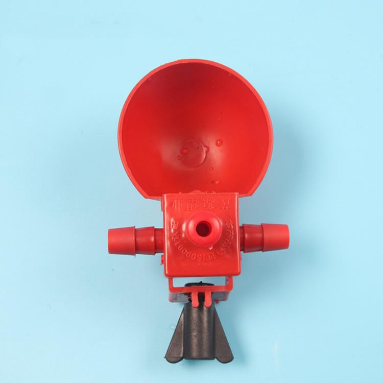 

Automati птичий курятник, чашка для питья воды для кормления птицы, чашка для питья воды для птицы, курицы, поилка для птицы 5PCS красный