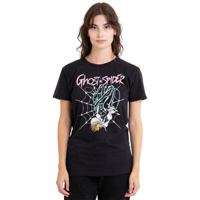 Unisex Adult Ghost-Spider Neon Web T-Shirt