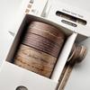 Masking tape 8-piece set thin strips washi retro base pattern DIY craft journal planner scrapbook wrapping gift decoration (handwritten text)