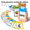 Educational Rechargeable Card Reader  Kids  Early Learning Insert Machine Card