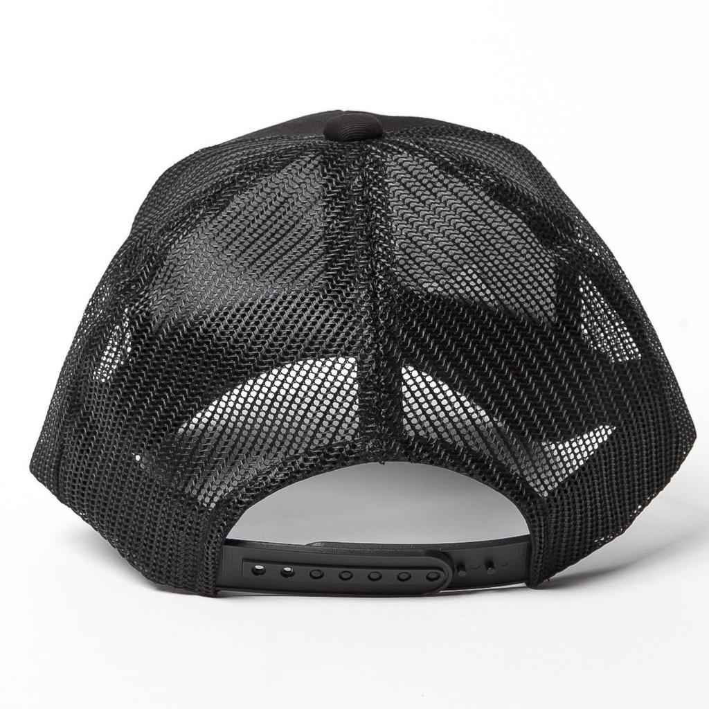 Basic Enchi Cotton Katsuragi One Size Fits Black Mesh Cap, Cap, Hat, Cotton, All, Women's & Men's,