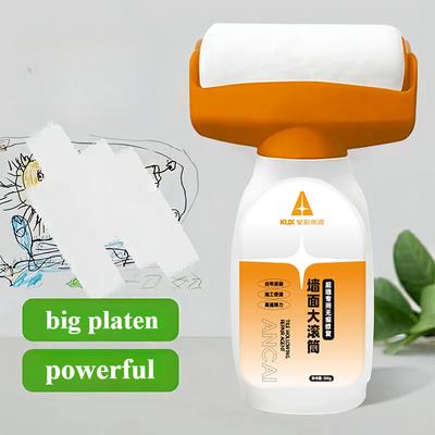 Wandrollerbürste, Dekontamination, Artefaktreparatur, Wandreparatur, Latexfarbe, Innenrenovierung, Wandreparatur, Gips