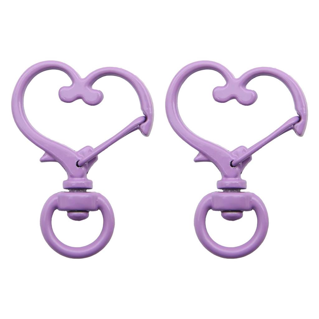 31X39mm Candy Colored Alloy Shell Shaped Spring Buckle Special-shaped DIY keychain Accessories Creative Accessories Hanging Ornaments