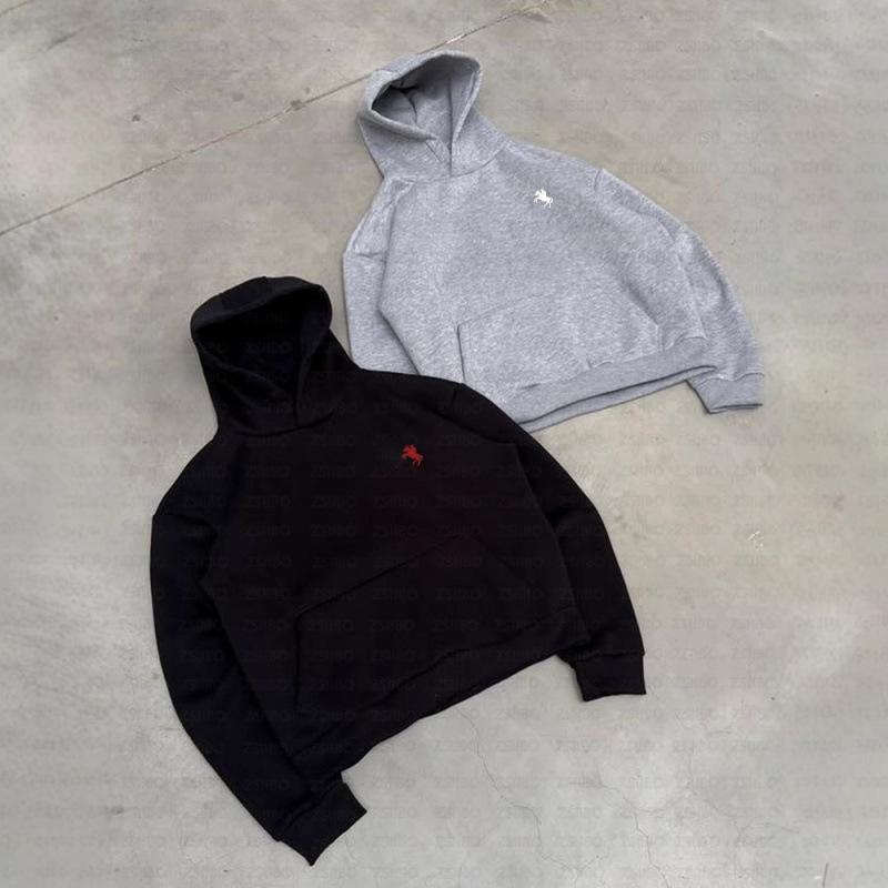 Y2K Retro Hoodie & Sweatpants Set - European & American Street Style