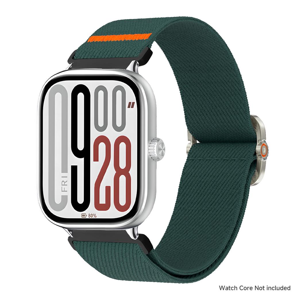 Elastic Nylon Band For Xiaomi Watch Miband 9/8 Pro Braided Sport Strap For Redmi Watch 6 5 4 Smartwatch Bracelet Accessories