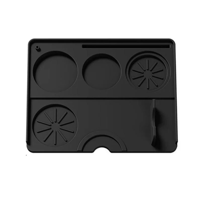Coffee Tamper Mat Silicone Portafilter Mat for Espresso Machine Acceessories Waterproof Heat Resistant Easy to Clean Nonslip