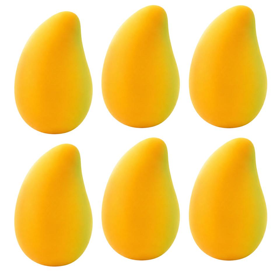 Handmade Crispy Mango Stress Ball Squeeze Toy, Mango Squishy Fidget Ball, Asmr Sensory Stress Relief Toy